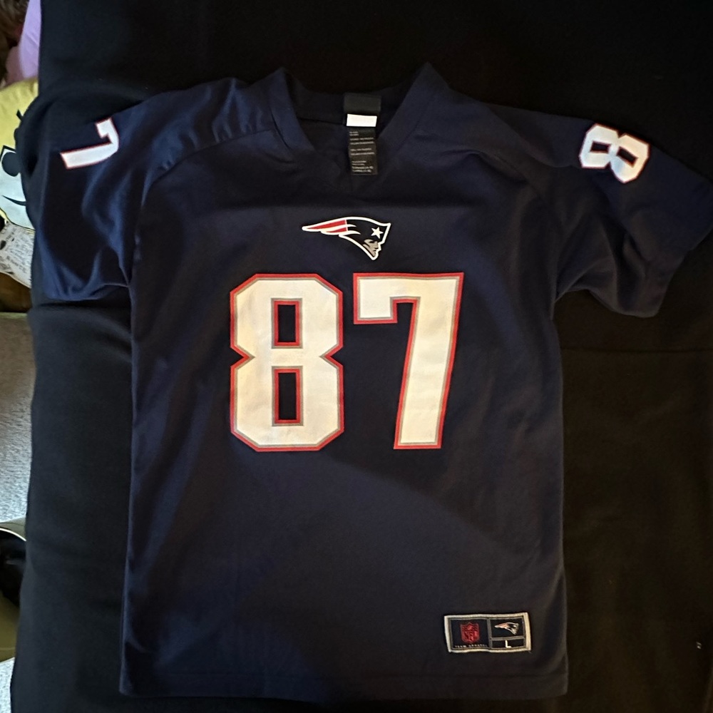 New England Patriots Jersey - #87 Gronkowski